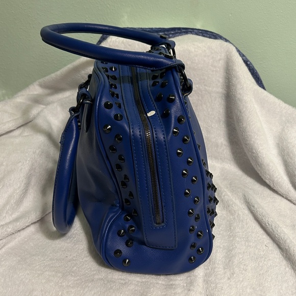 Blue Steve Madden Studded Bag - Picture 3 of 12